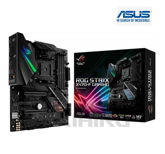 MAINBOARD (เมนบอร์ด) AM4 ASUS ROG STRIX X470-F GAMING ATX